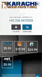 Mobile Screenshot of karachiwebhosting.com